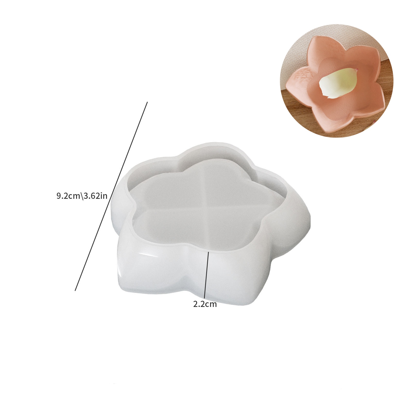 Petal Plate Dish Jewelry Plate - Resin Craft Ideas recension och pris