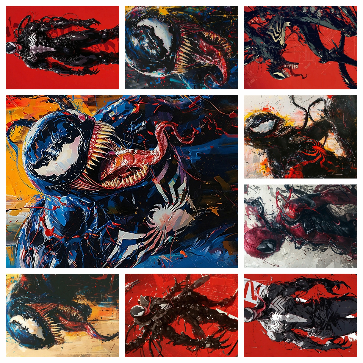 Anime Marvel venom spider-man  - Resin Craft Supplies recension och pris