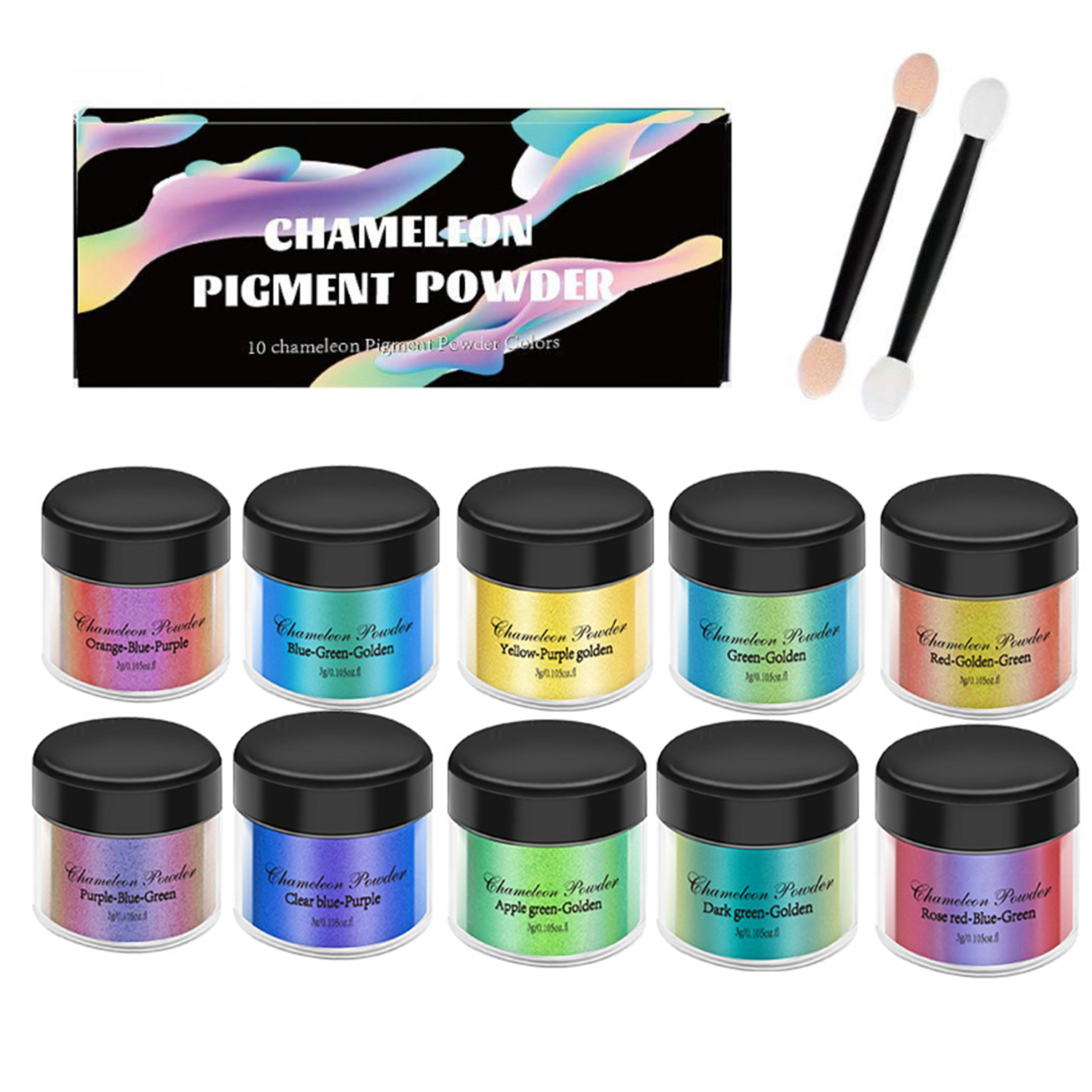 10/20pcs Mirror Chameleons Pig - Resin Jewelry Kit recension och pris