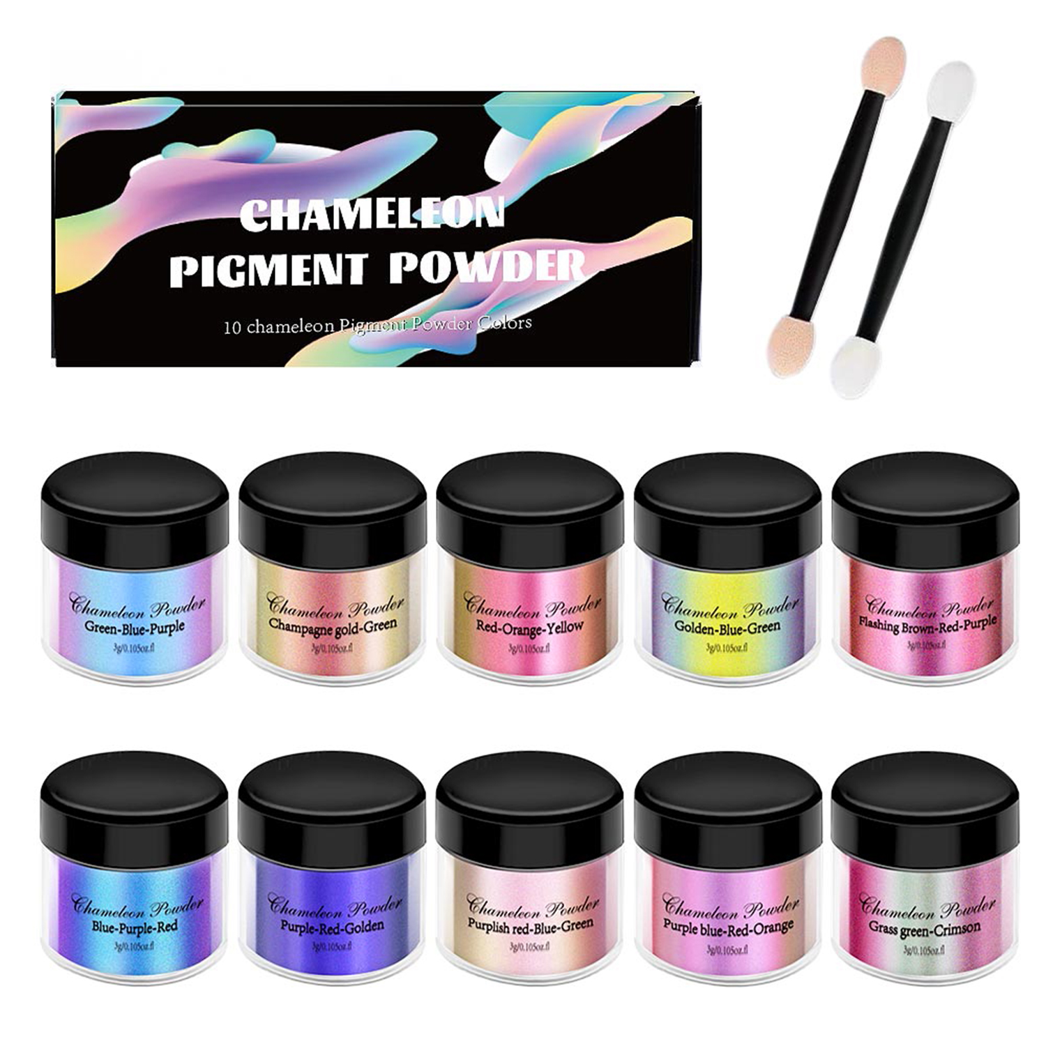 10/20pcs Mirror Chameleons Pig - Resin Jewelry Kit recension och pris