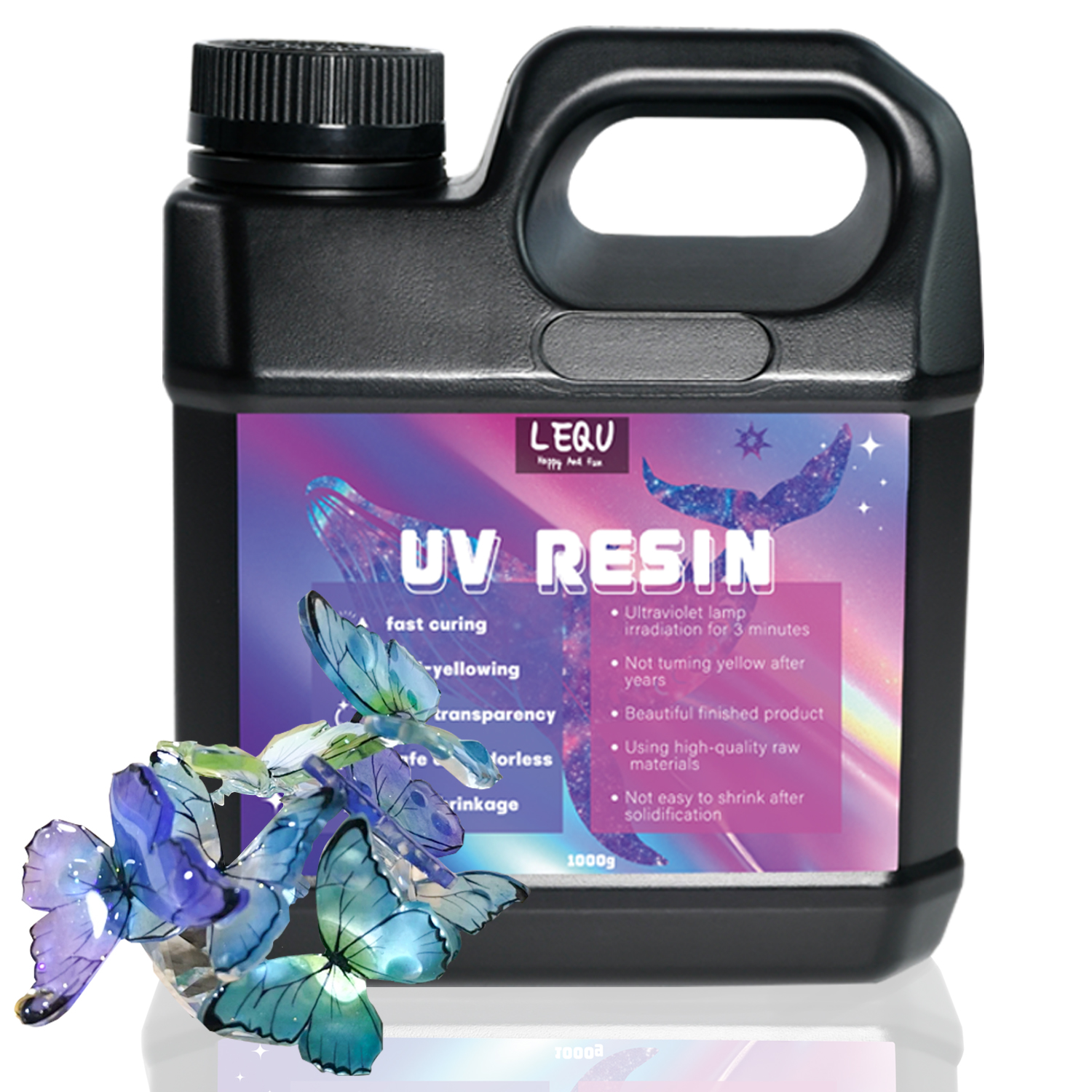 Bulk UV Resin Crystal Clear La - Resin Jewelry Kit recension och pris