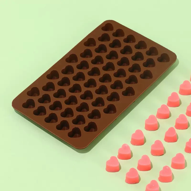55Cavities Small Heart Silicon - Silicone Mold Tray recension och pris