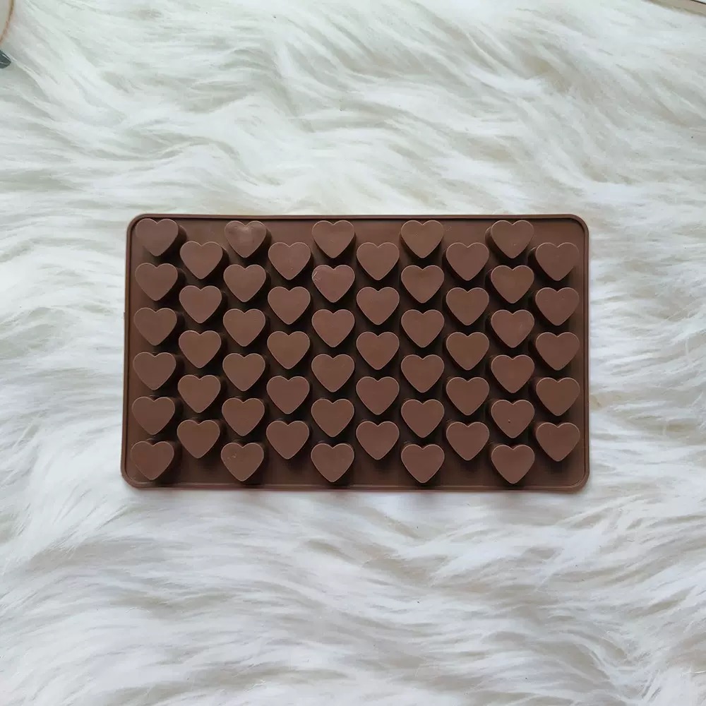 55Cavities Small Heart Silicon - Silicone Mold Tray recension och pris