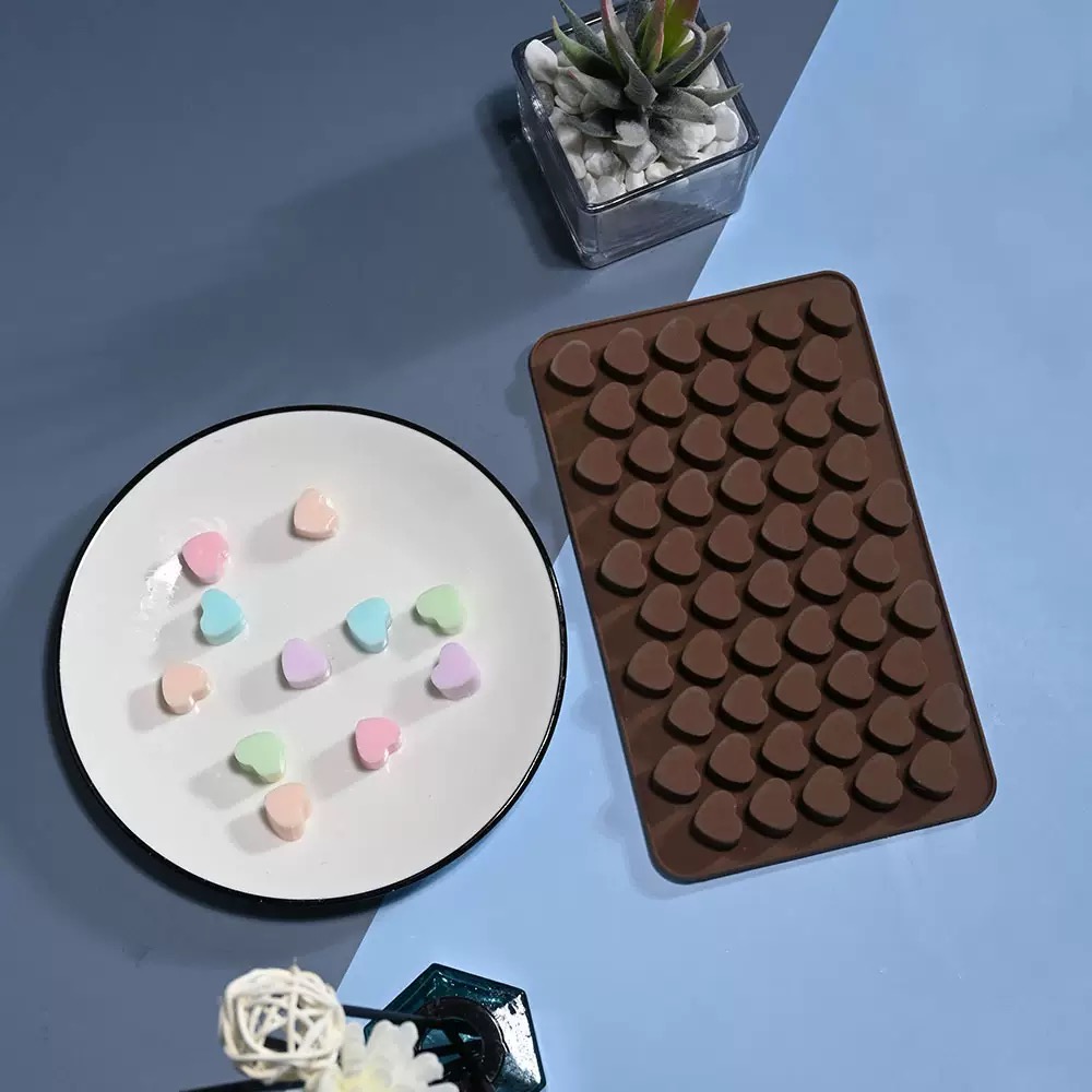 55Cavities Small Heart Silicon - Silicone Mold Tray recension och pris
