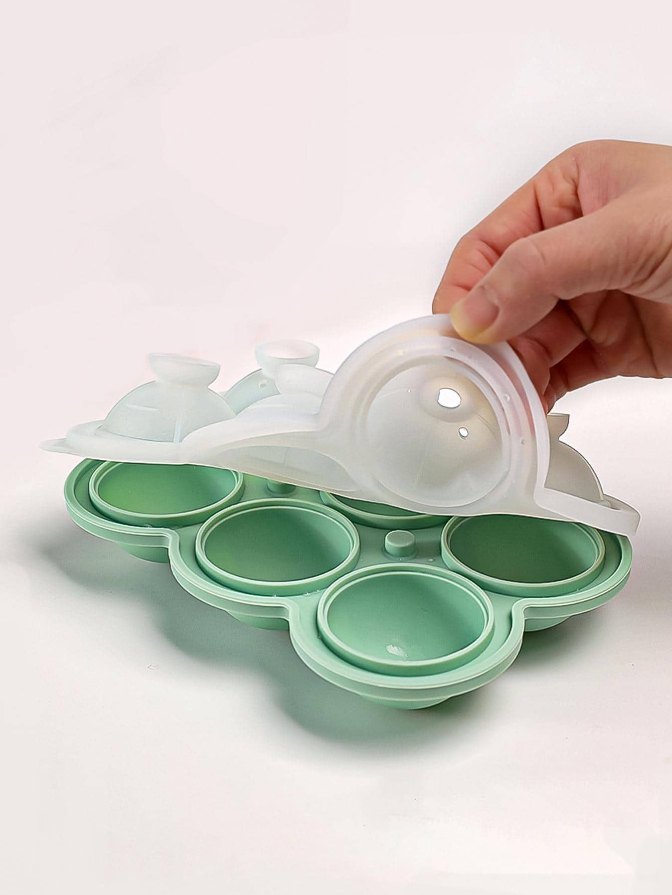 1pc Silicone 6-Cavity Ice Ball - Silicone Mold Tray recension och pris