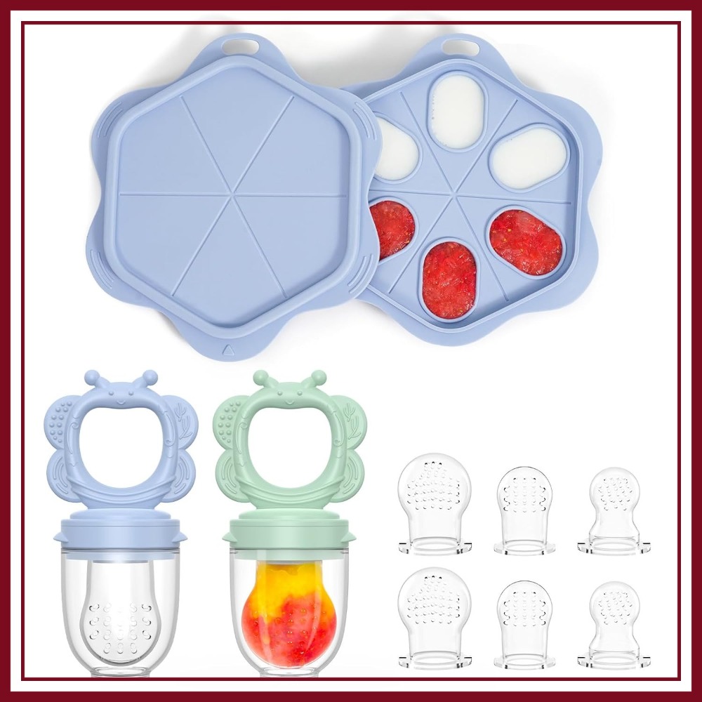 Silicone Baby Fruit Food Feede - Silicone Mold Tray recension och pris