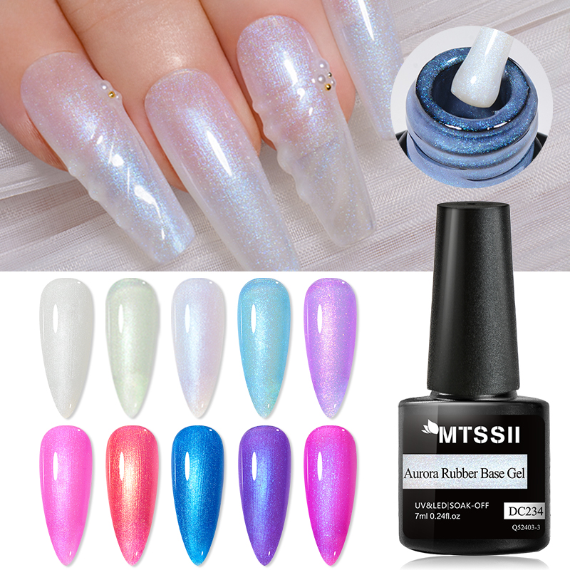 Mtssii 7ml Aurora Glitter Rubb - Gold Foil Flakes recension och pris