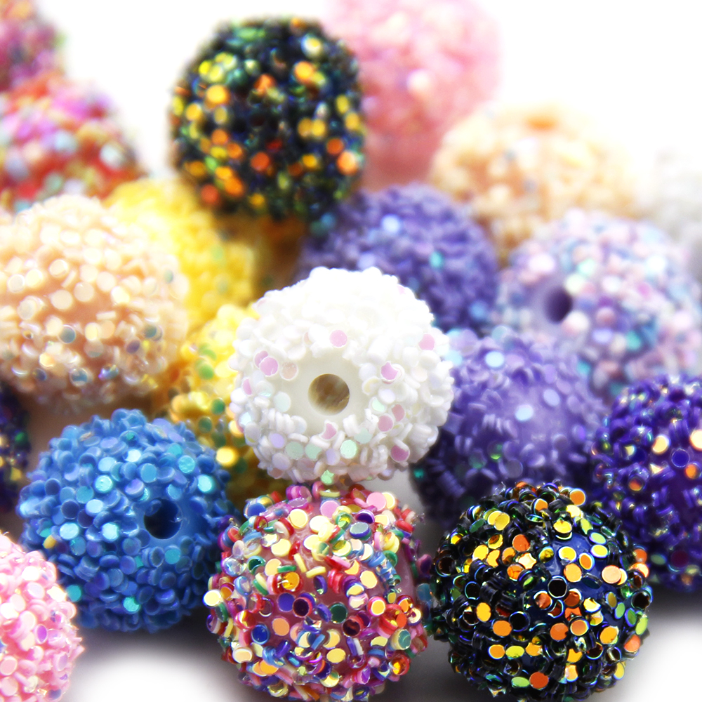 5pcs/pack Glitter Resin Beads, - Resin Glitter Pack recension och pris