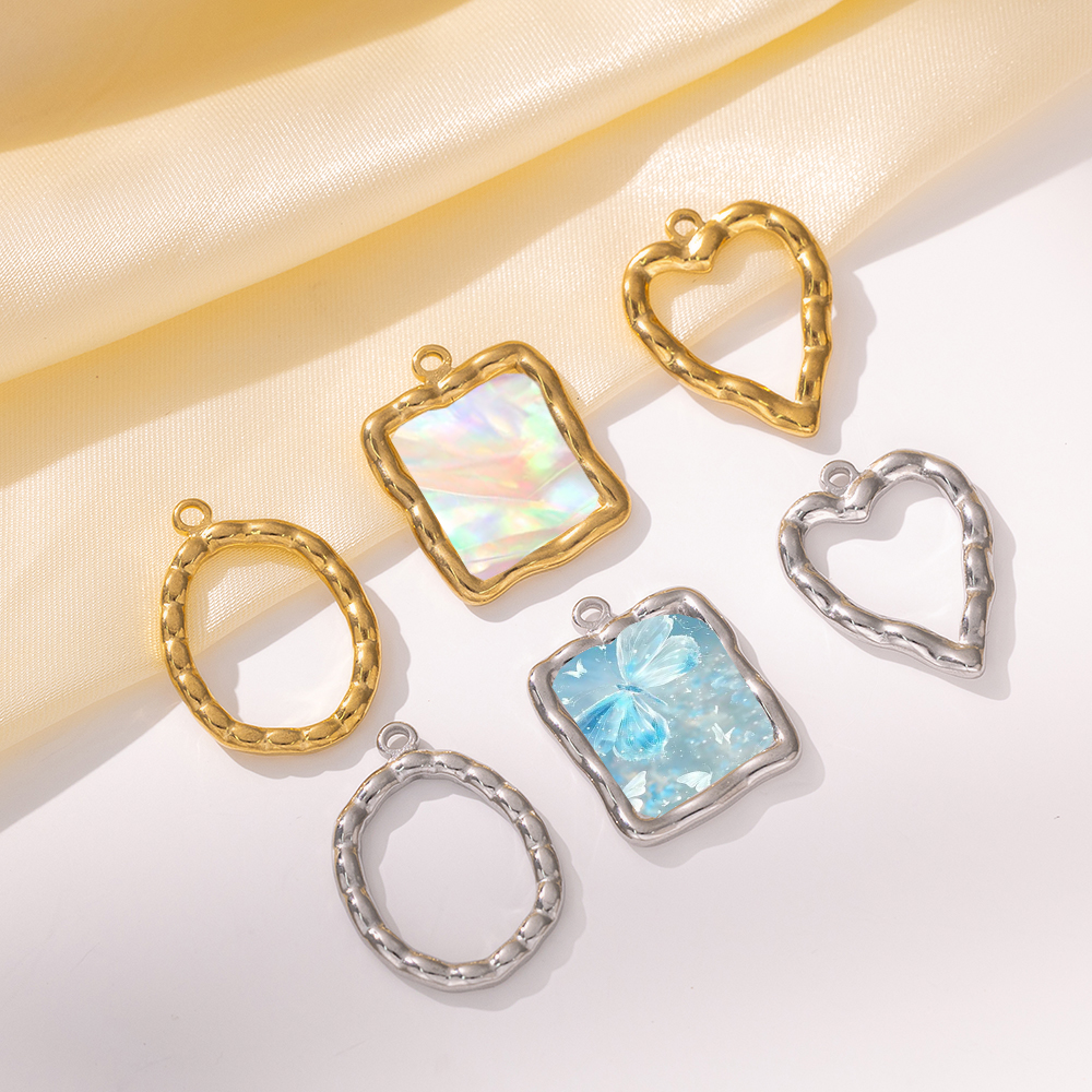 5pcs Stainless Steel Heart Rou - Resin Crafts Diy recension och pris