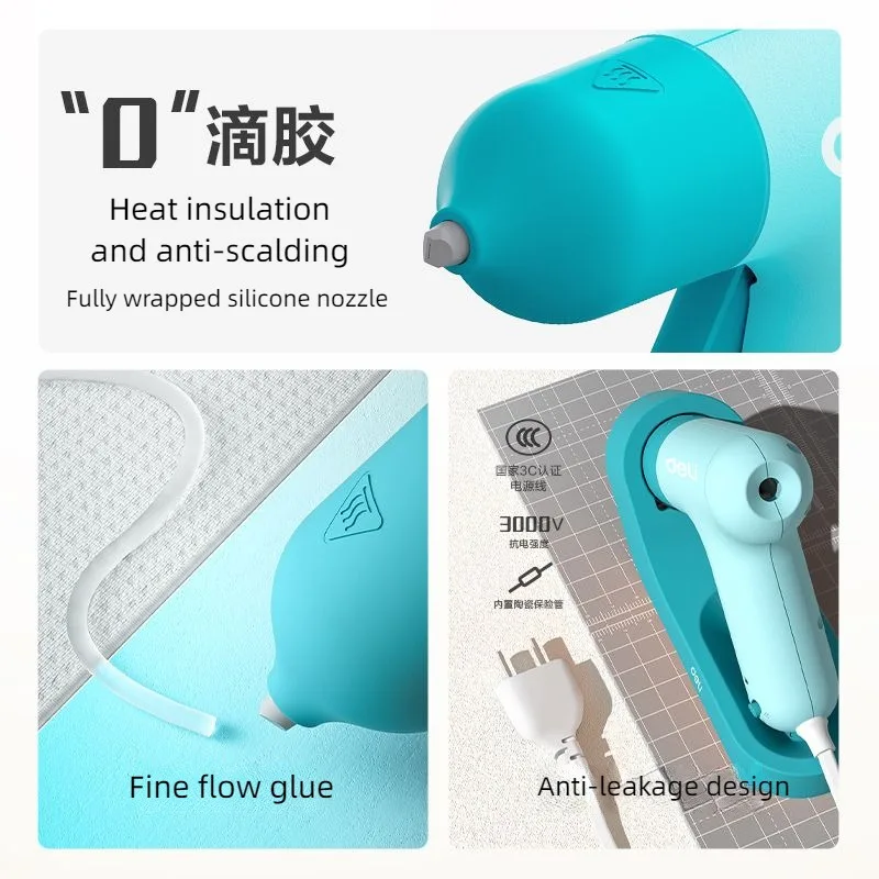 Deli Hot Melt Glue Gun With 7M - Heat Gun Small recension och pris