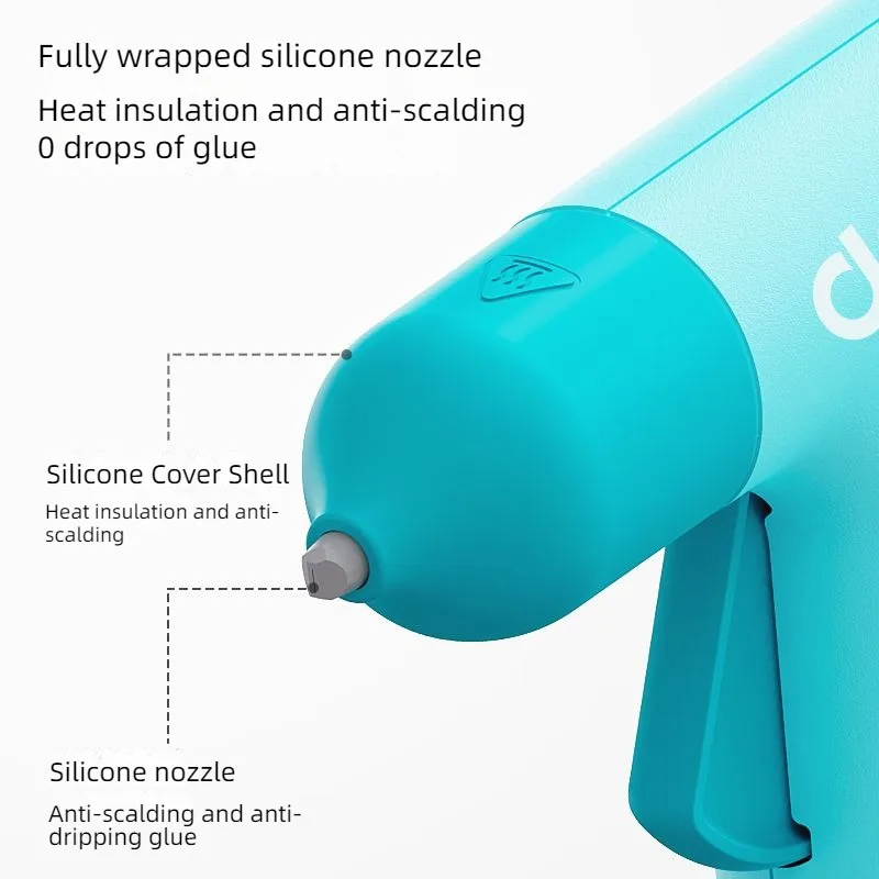 Deli Hot Melt Glue Gun With 7M - Heat Gun Small recension och pris