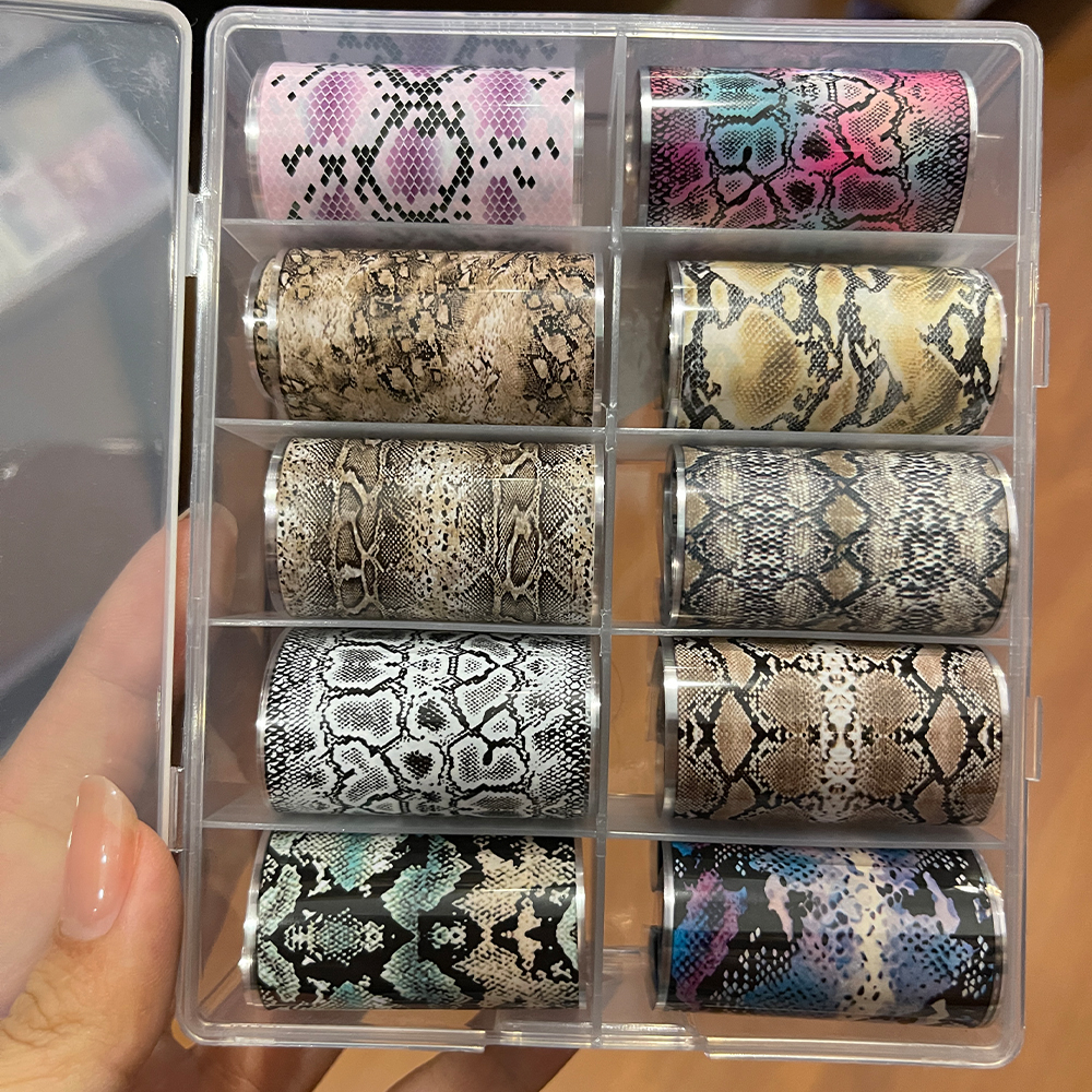 1 Set Metallic Gold Mirror Hol - Gold Foil Flakes recension och pris