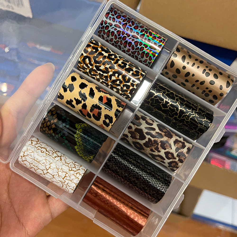 1 Set Metallic Gold Mirror Hol - Gold Foil Flakes recension och pris
