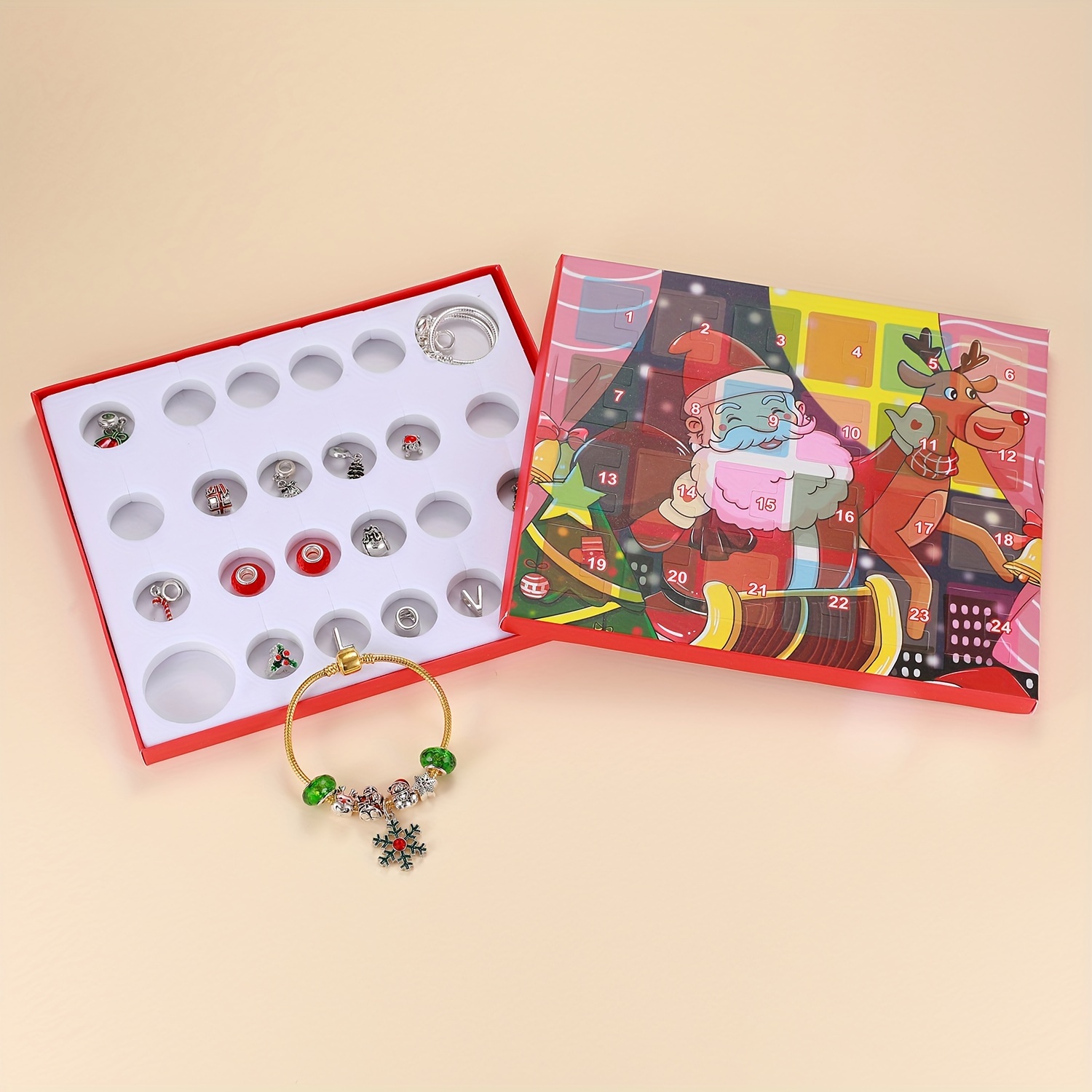 Snowman Christmas Advent Calen - Resin Jewelry Kit recension och pris