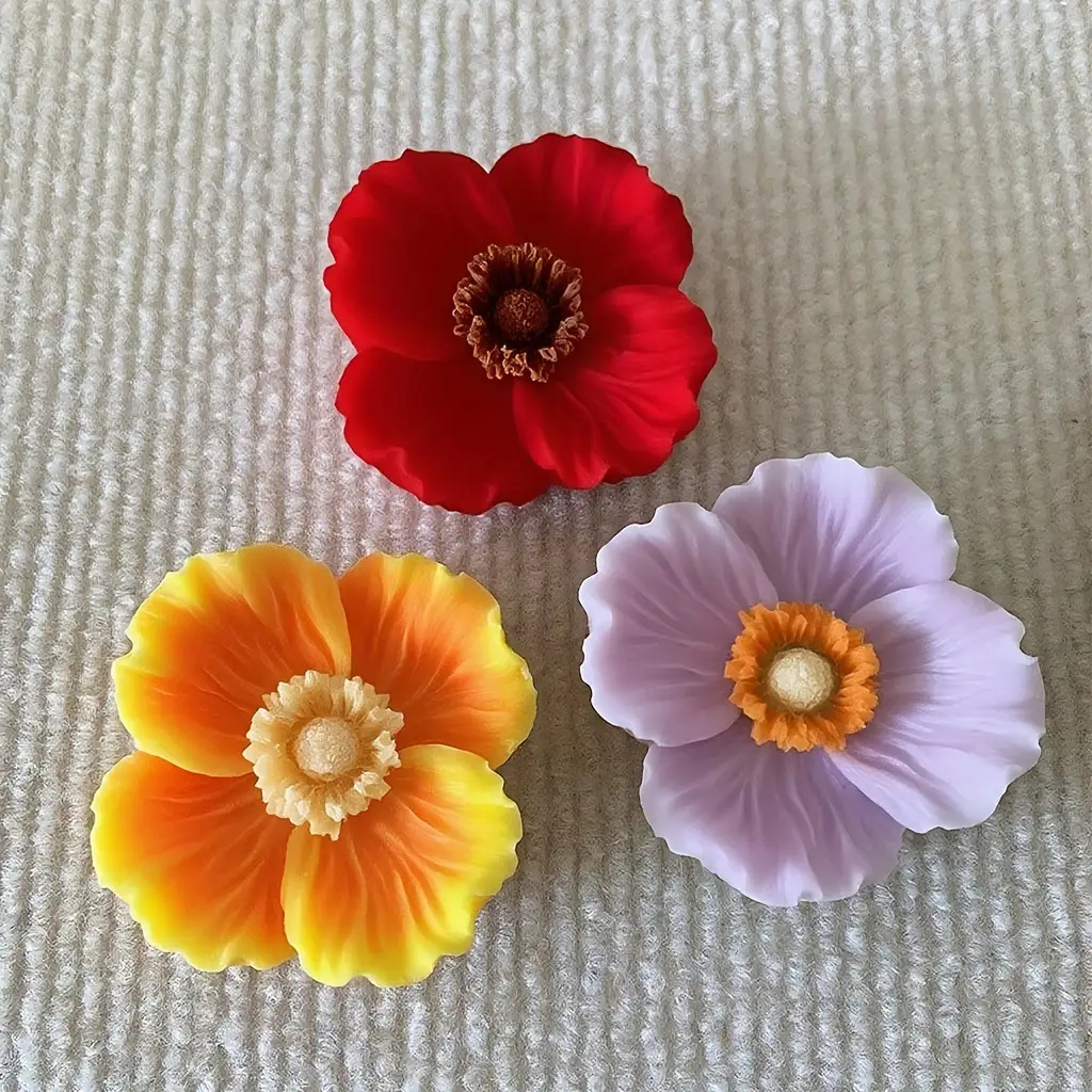 Flower Silicone Candle Mold, C - Resin Craft Ideas recension och pris