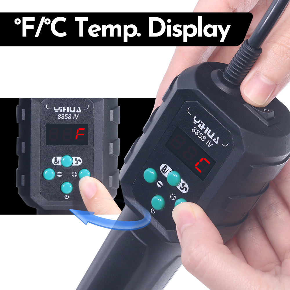YIHUA Hot Air Gun Temperature  - Heat Gun Small recension och pris
