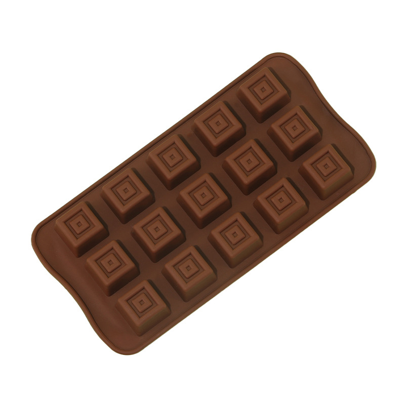Classical Chocolate Mold Squar - Silicone Mold Tray recension och pris