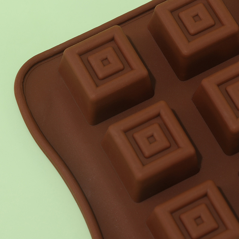Classical Chocolate Mold Squar - Silicone Mold Tray recension och pris