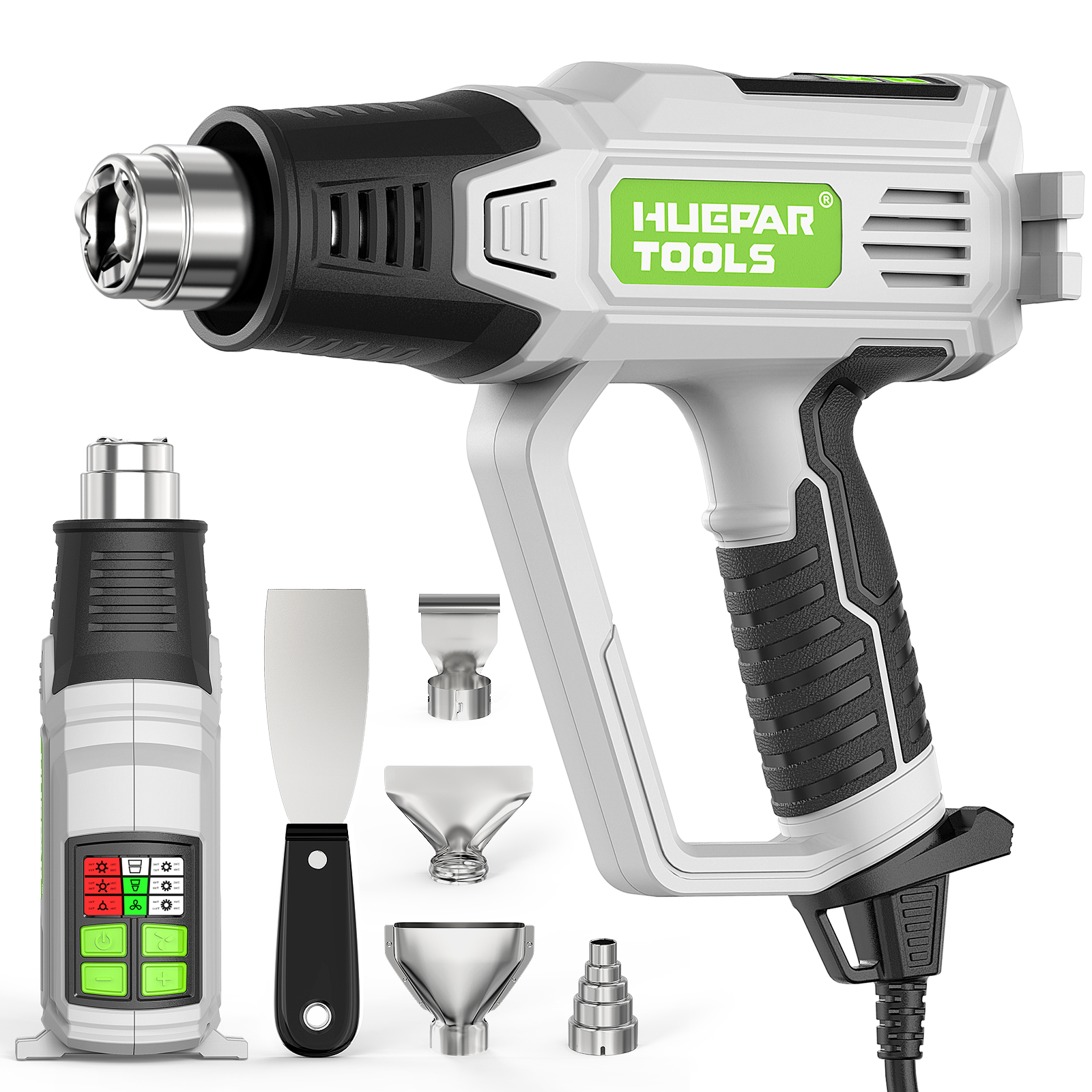 Hot Air Gun with LCD 12 Variab - Heat Gun Small recension och pris