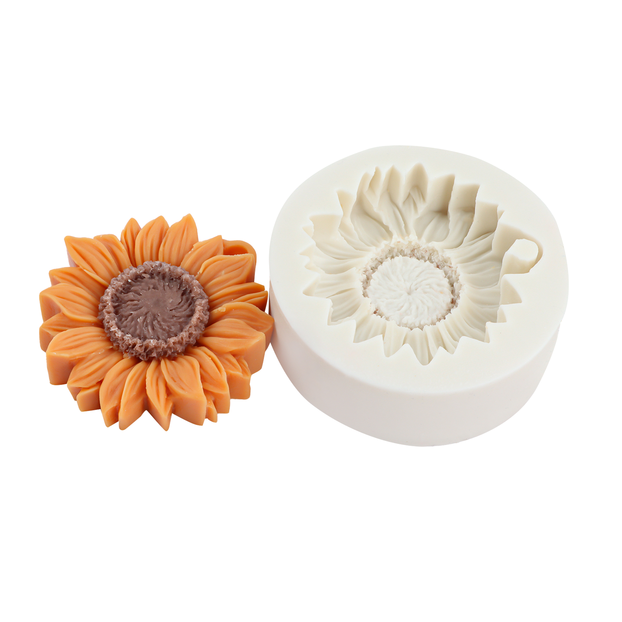 3D Sunflower Candle Mold Silic - Resin Craft Ideas recension och pris