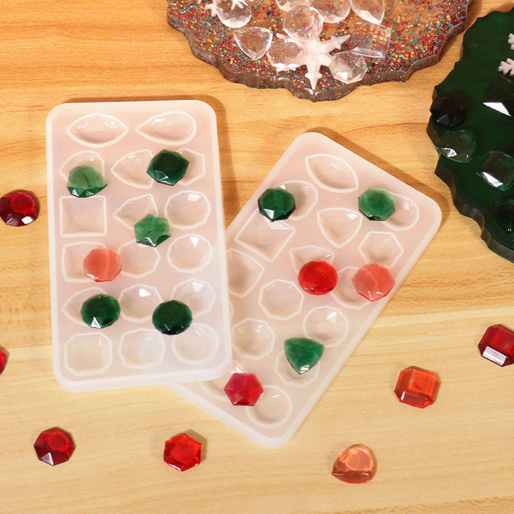 Love Heart Silicone Mold Jewel - Resin Craft Ideas recension och pris