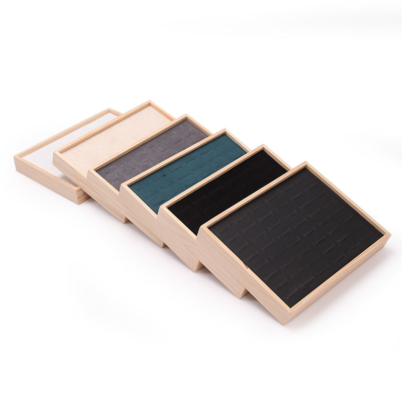 Fashion Simple 48 Slots Rings  - Wood Ring Blank recension och pris