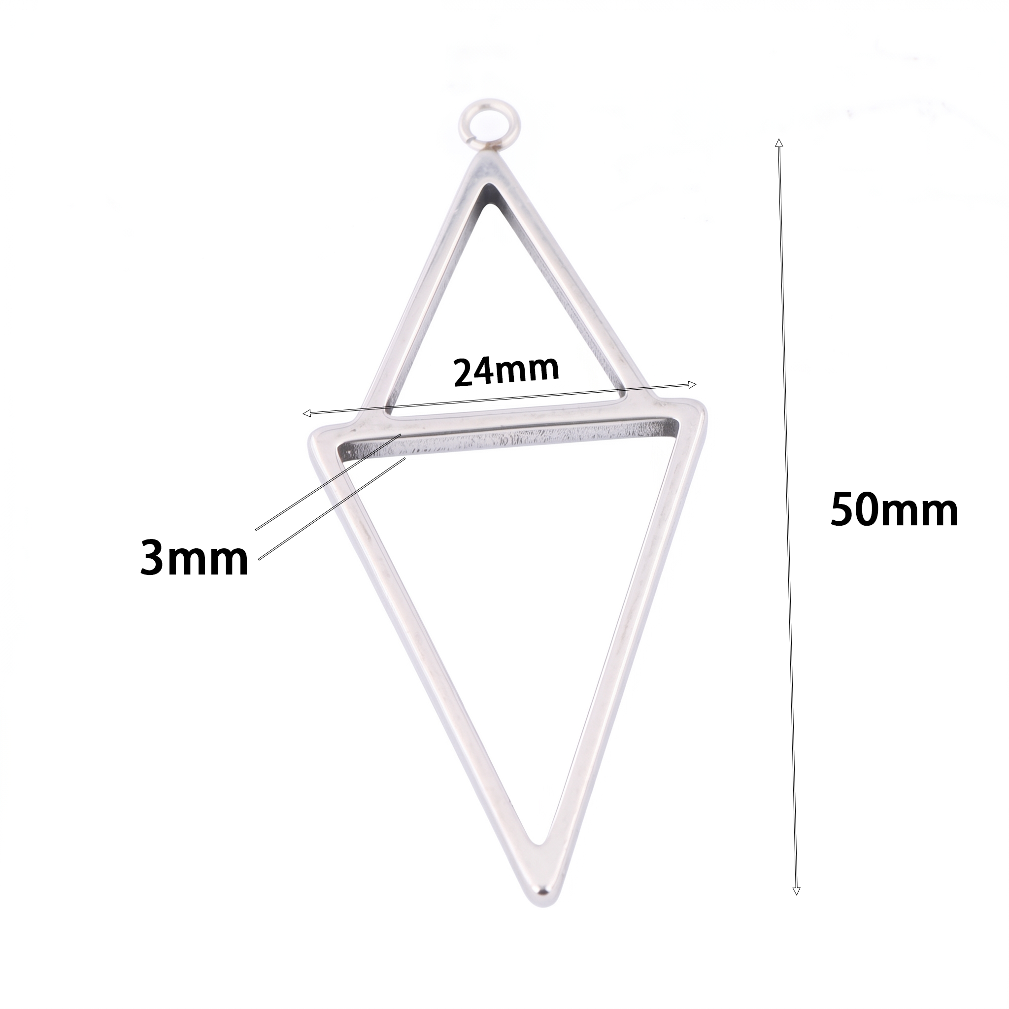 10pcs Square Triangle 3mm Thic - Resin Craft Projects recension och pris
