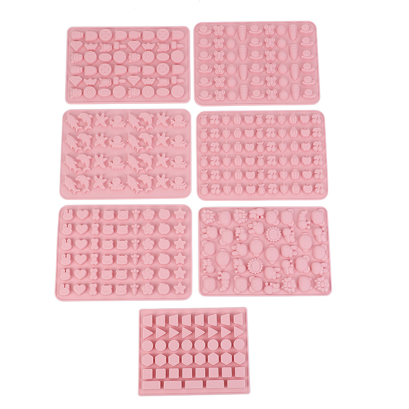Mix Fruit Animal Silicone Choc - Silicone Mold Tray recension och pris