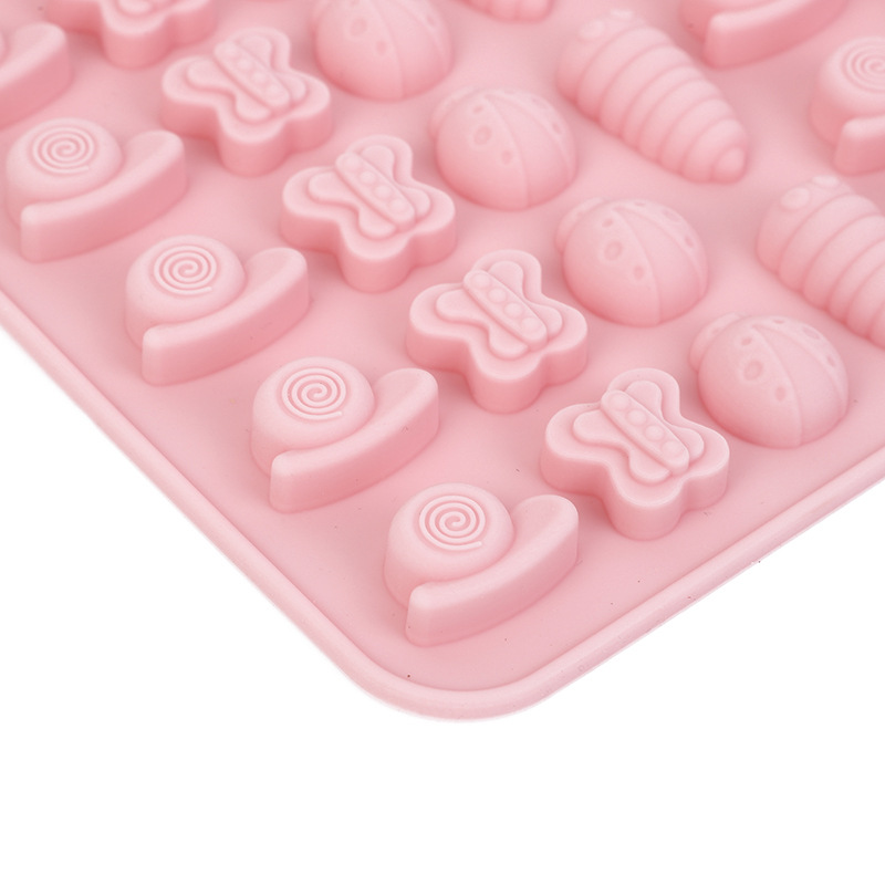 Mix Fruit Animal Silicone Choc - Silicone Mold Tray recension och pris
