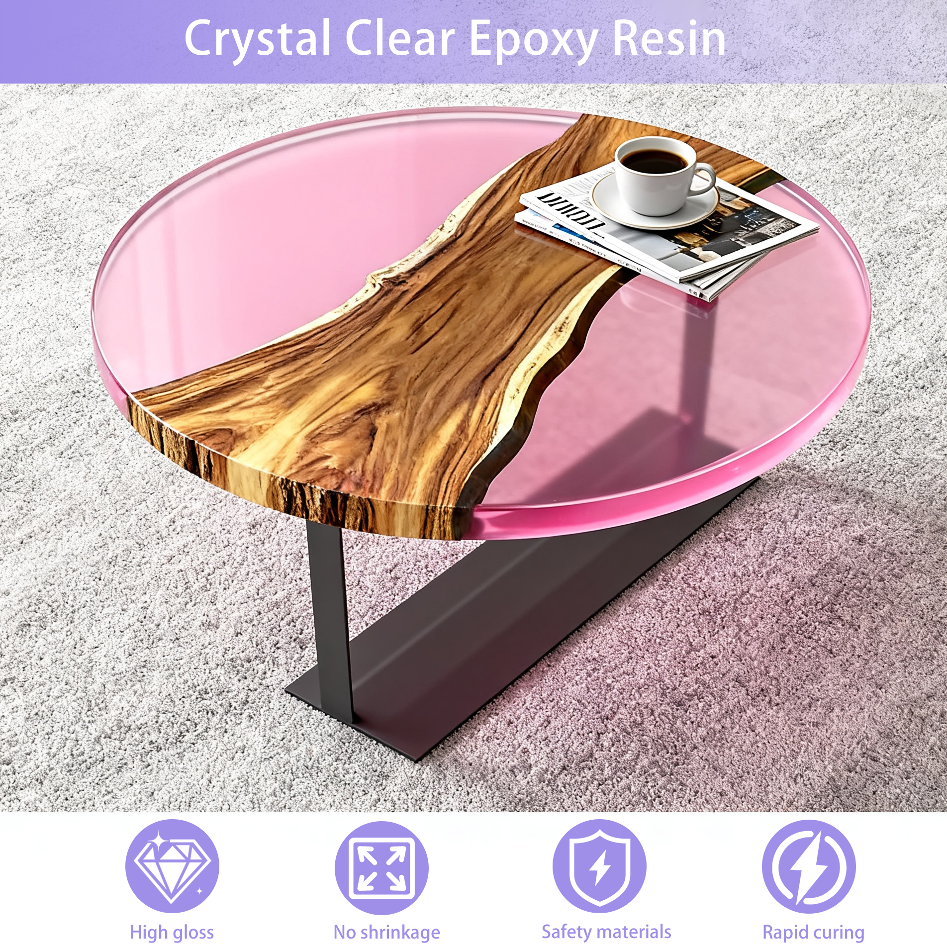 200g UV Resin Crystal Clear Ha - Epoxy Uv Resin Kit recension och pris