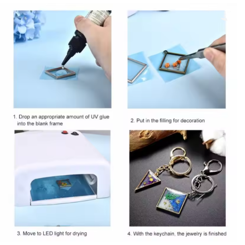 100g UV Resin Clear,Hard,Upgra - Epoxy Uv Resin Kit recension och pris