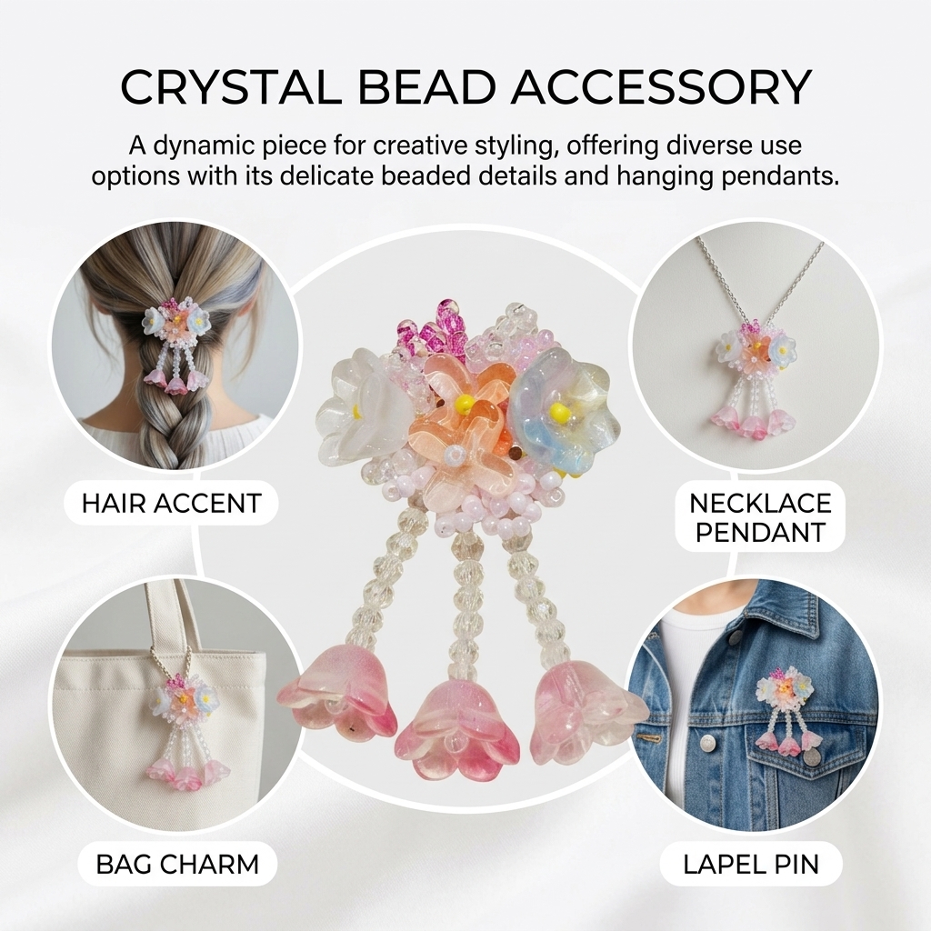 Resin Crystal Flower Tassel Pe - Resin Craft Ideas recension och pris
