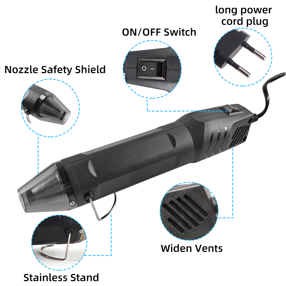 300°C 220V Hot Air Gun DIY Too - Heat Gun Small recension och pris