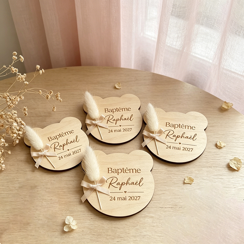 Customizable Wooden Magnets Gi - Dried Flower Bulk recension och pris