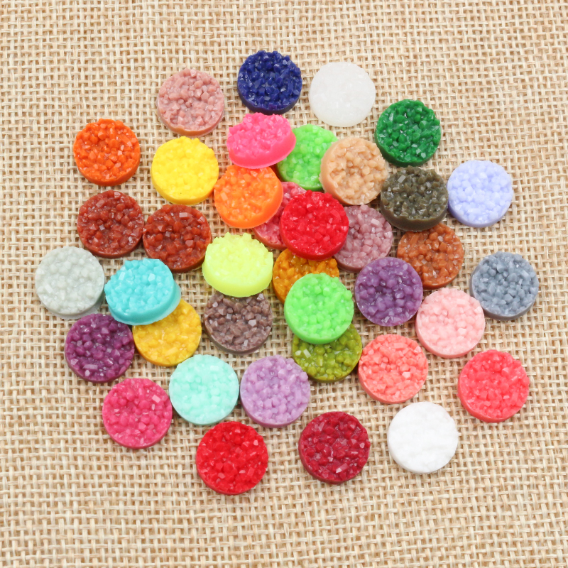 40pcs Resin Druzy Cabochons Do - Resin Craft Projects recension och pris
