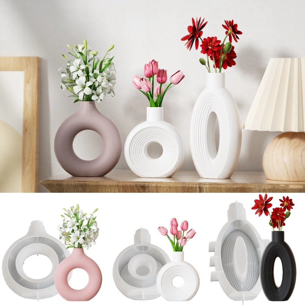 Modern Oval Stripe Silicone Va - Resin Craft Workshop recension och pris