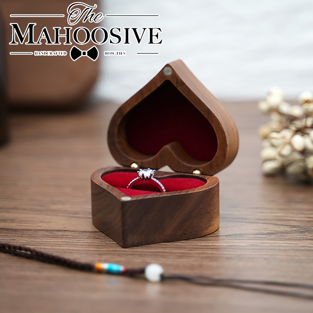 ring box for wedding ceremony  - Wood Ring Blank recension och pris