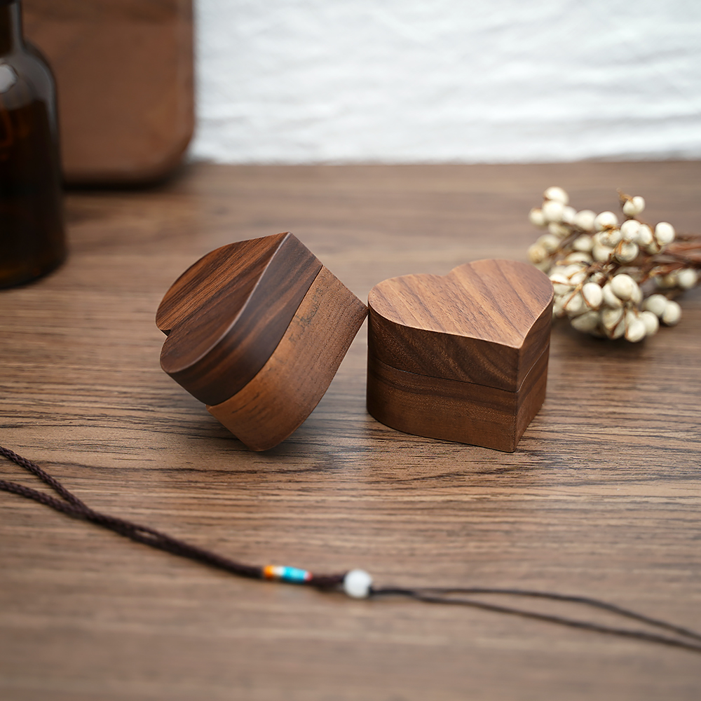ring box for wedding ceremony  - Wood Ring Blank recension och pris