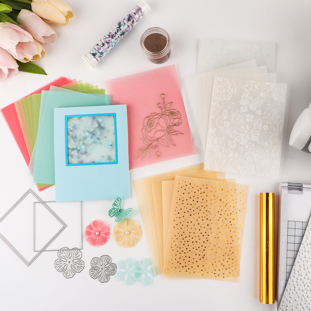 30pcs Colored Gold/Silver Fros - Gold Foil Flakes recension och pris