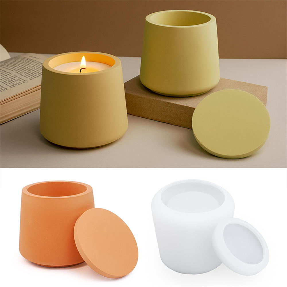 Candle Jar Silicone Mold With  - Serving Tray Mold recension och pris