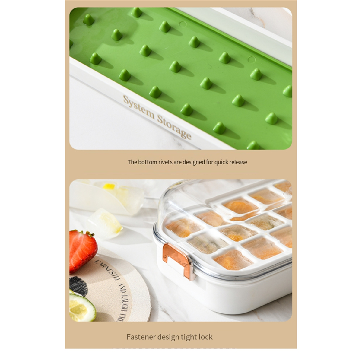 Y31A 24Grid Type Ice Tray Mold - Silicone Mold Tray recension och pris