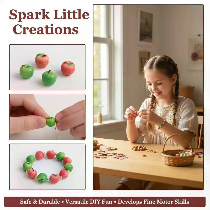 Cute Fruit Resin Loose Beads 3 - Resin Craft Projects recension och pris