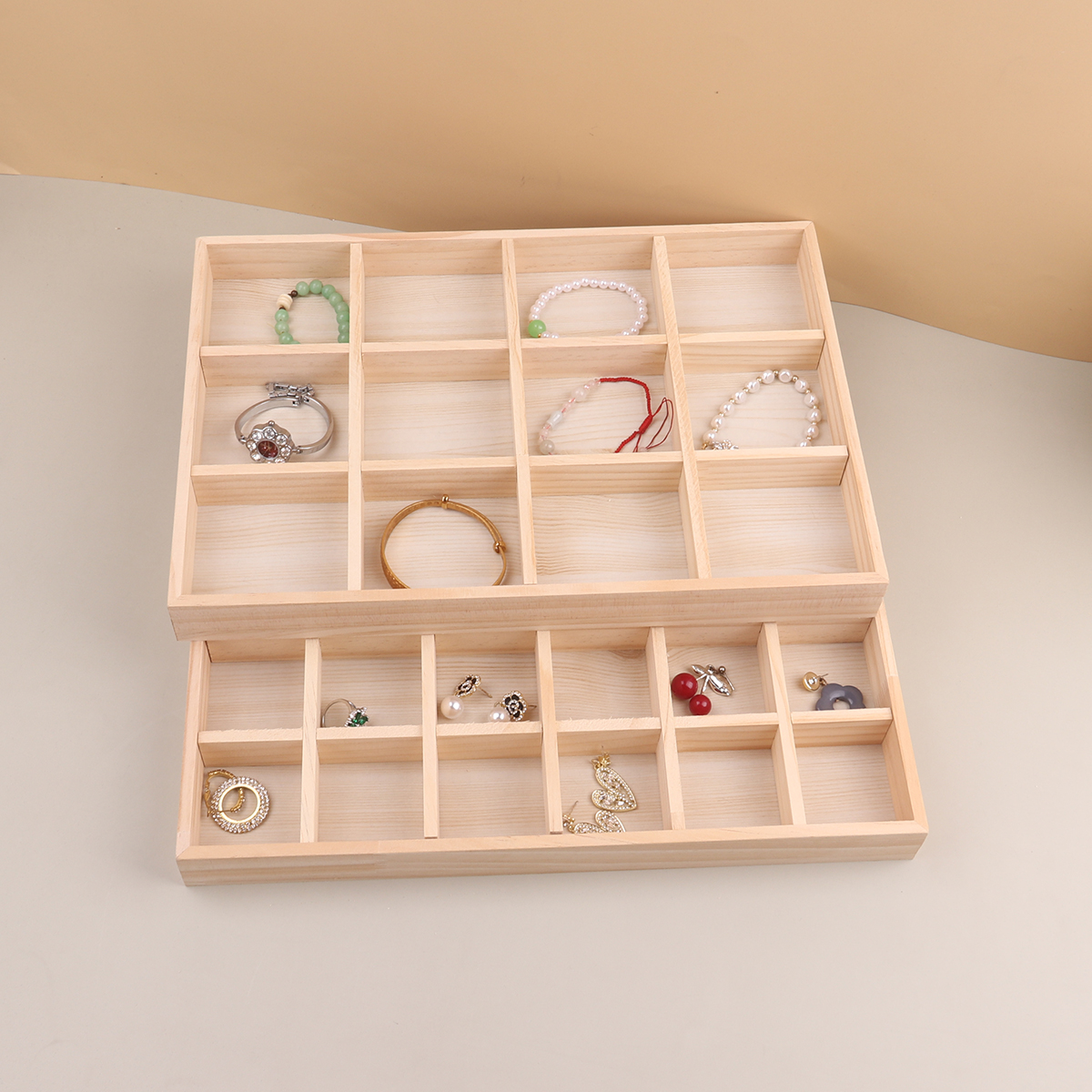 Wooden Jewelry Display Stackab - Wood Ring Blank recension och pris