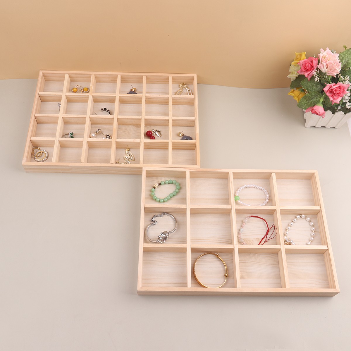Wooden Jewelry Display Stackab - Wood Ring Blank recension och pris