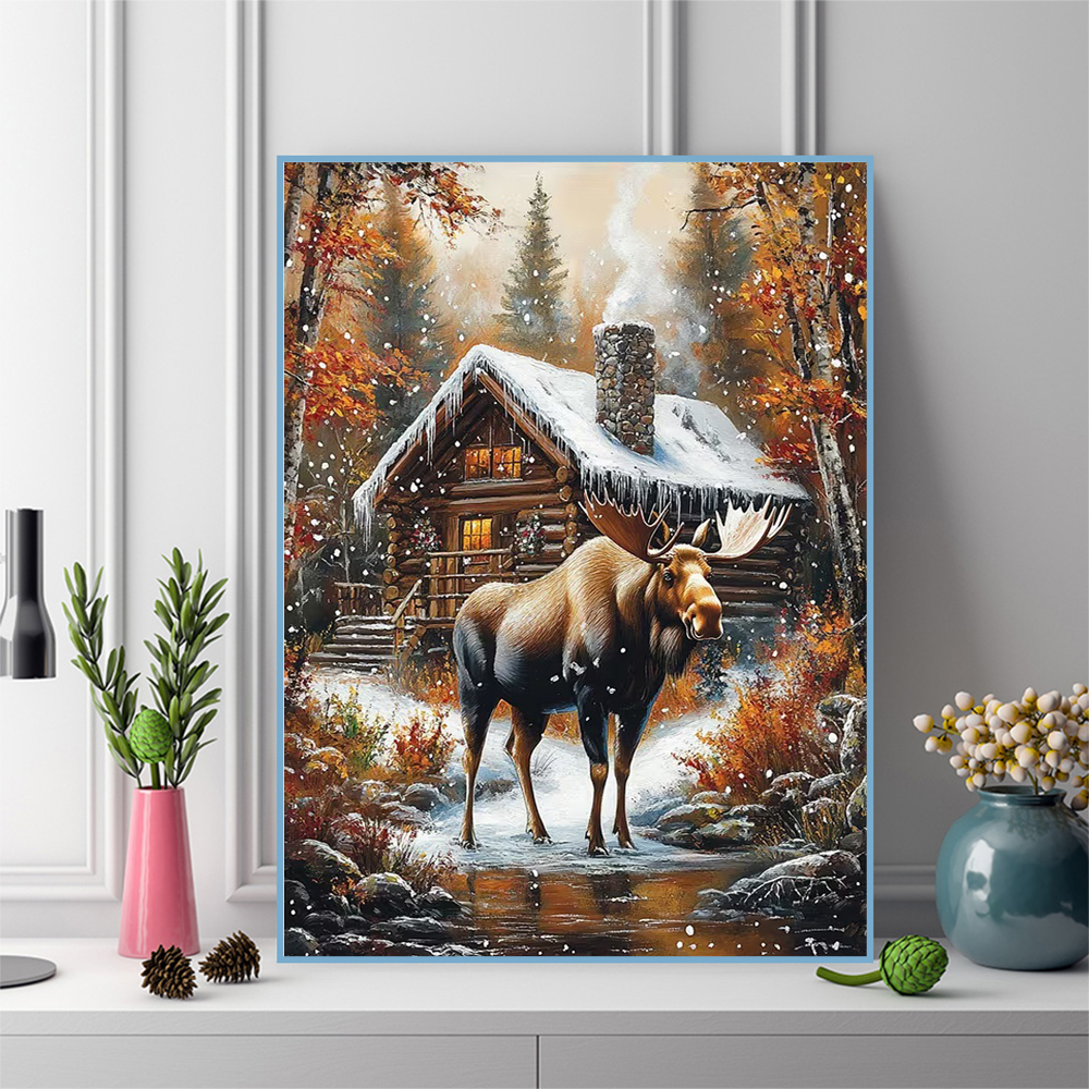 Diamond Mosaic Deer Animal Pat - Resin Craft For Beginners recension och pris