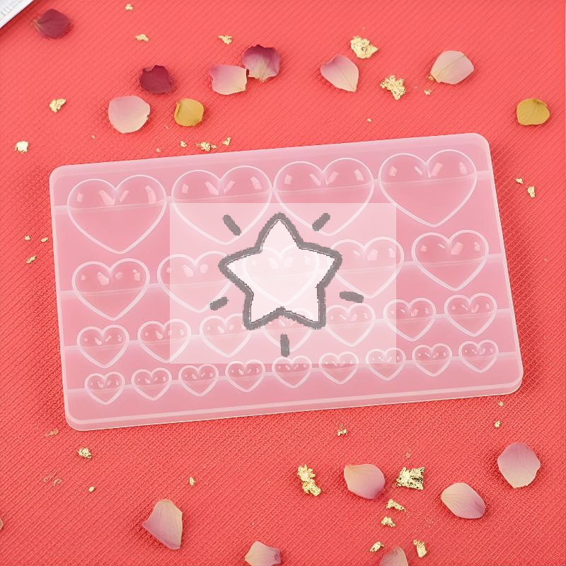 Silicone Mold Heart Shape Pend - Resin Craft Workshop recension och pris