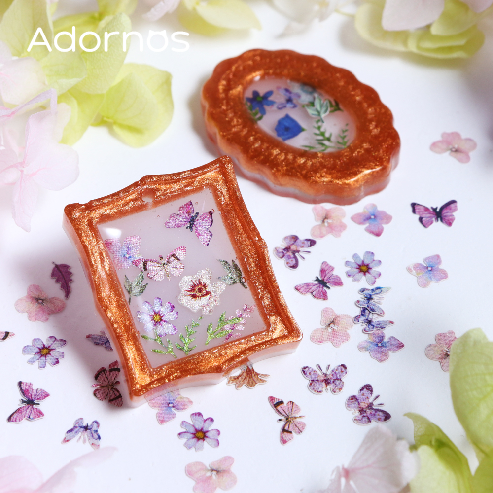 180pcs/box Wood Pulp Flowers C - Resin Craft Ideas recension och pris
