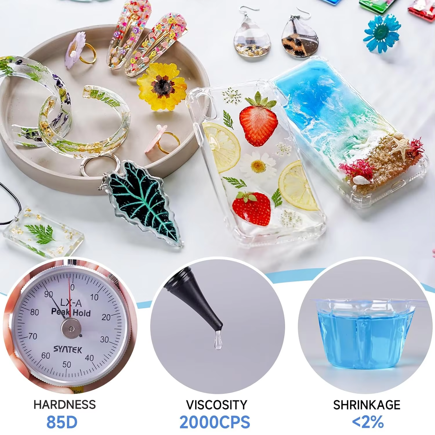UV Resin Crystal Clear Ultravi - Epoxy Uv Resin Kit recension och pris