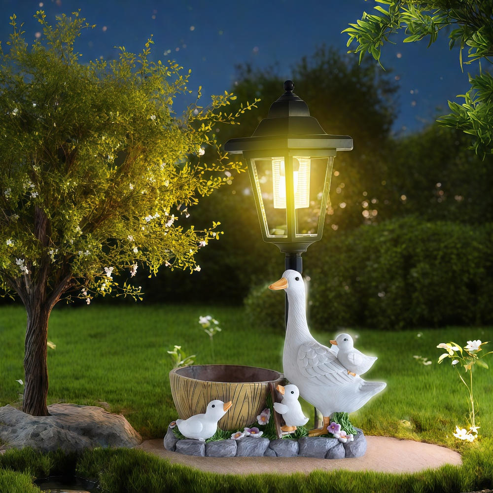 Solar Duck Night Light Garden  - Resin Craft Supplies recension och pris