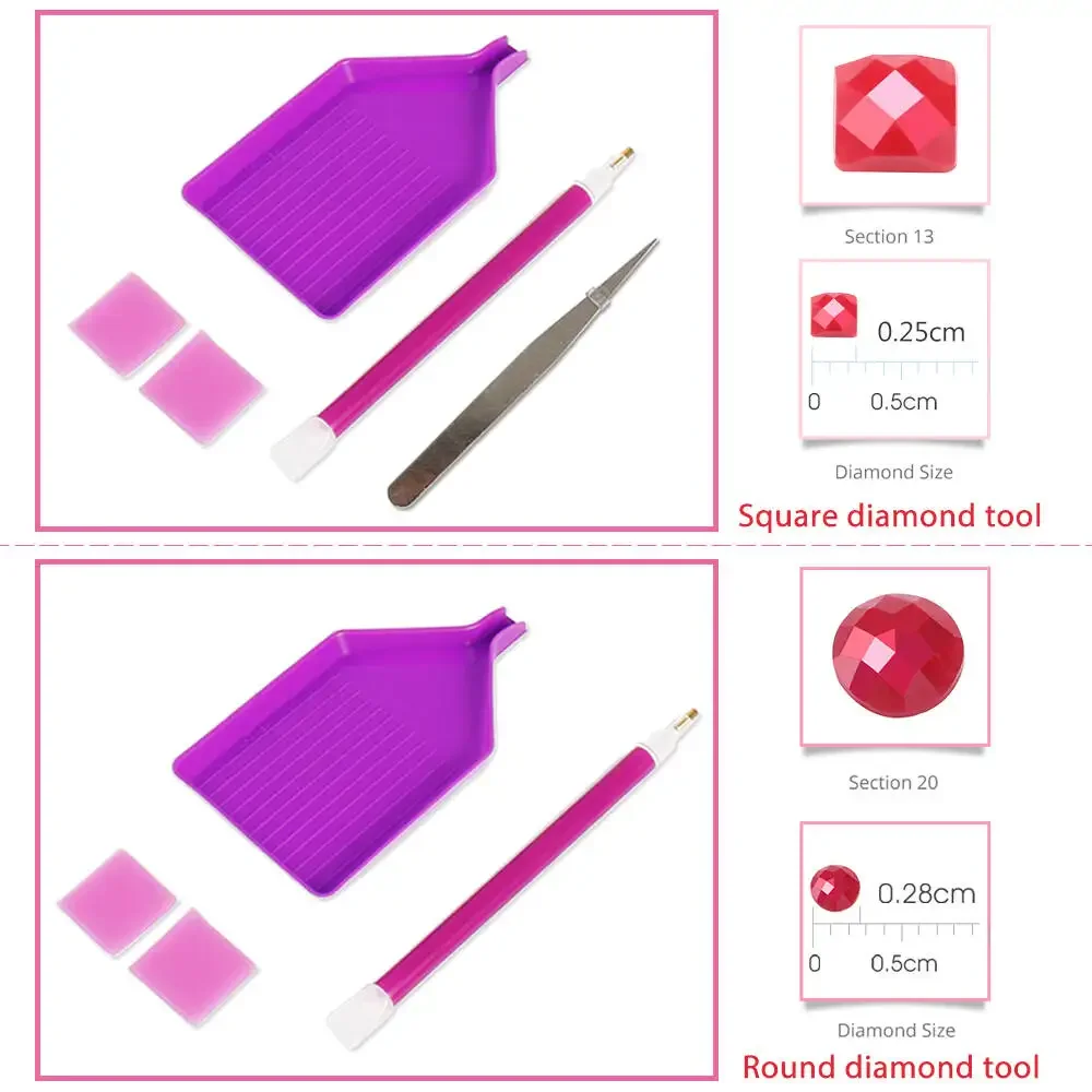 Momoart Diamond Painting Tiger - Resin Craft For Beginners recension och pris